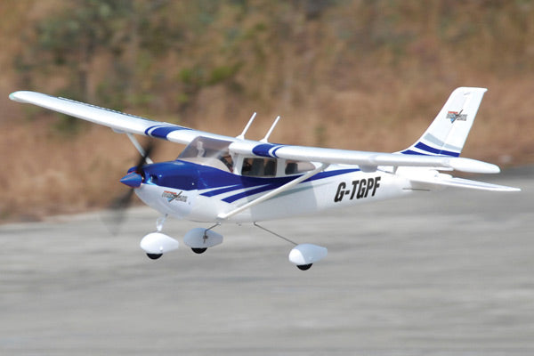 Avion Top Gun Park Flite Cessna 182 Skylane - Bleu RTF