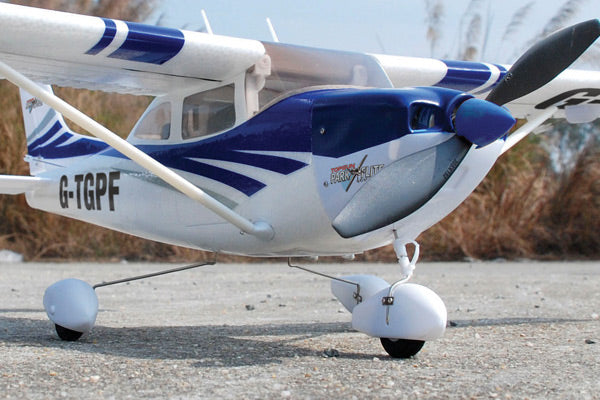 Avion Top Gun Park Flite Cessna 182 Skylane - Bleu RTF