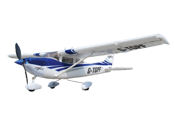 Avion Top Gun Park Flite Cessna 182 Skylane - Bleu RTF