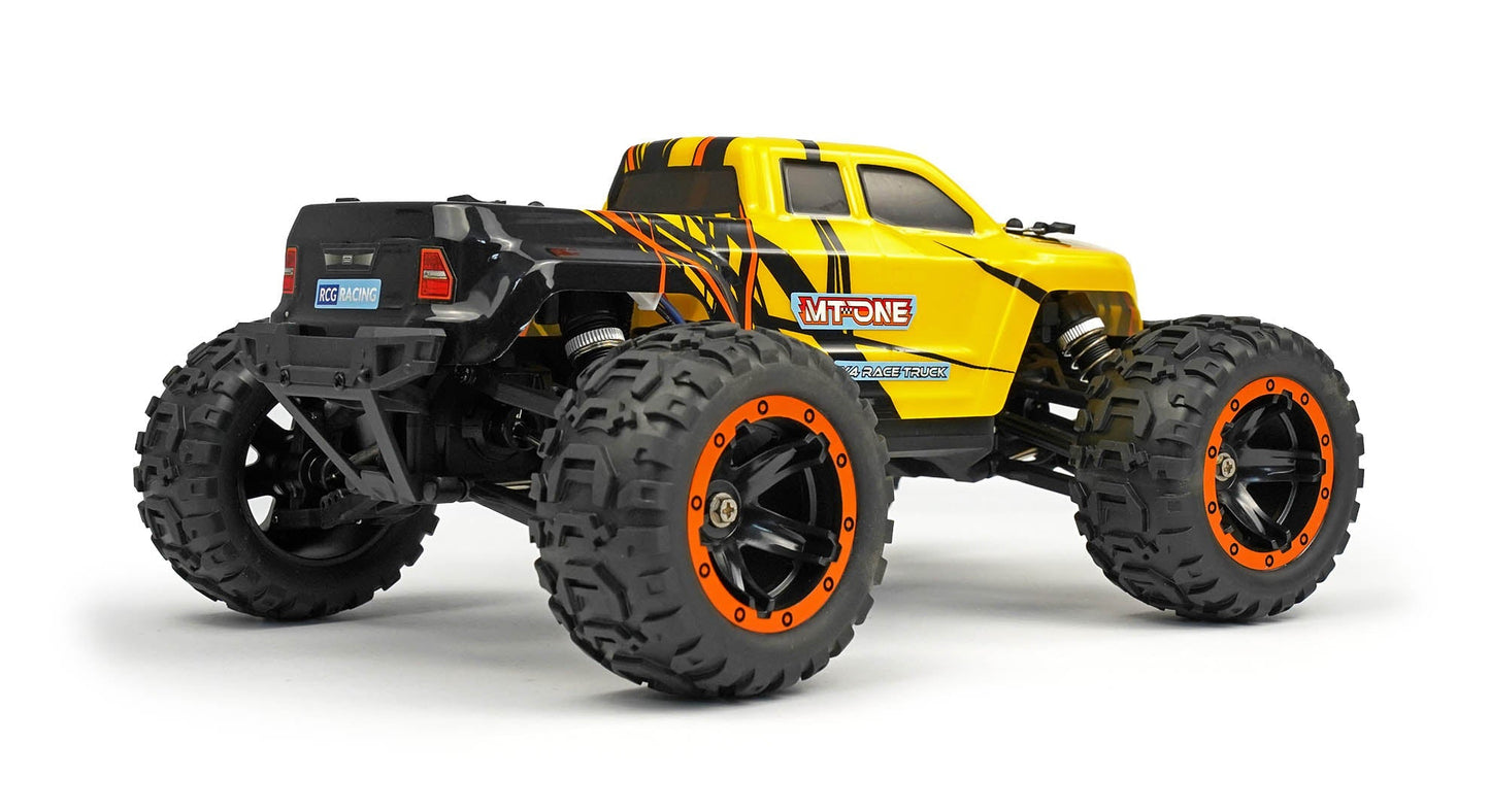Camion Monstre Brushless RCG Racing MT-One 1/16 - Jaune