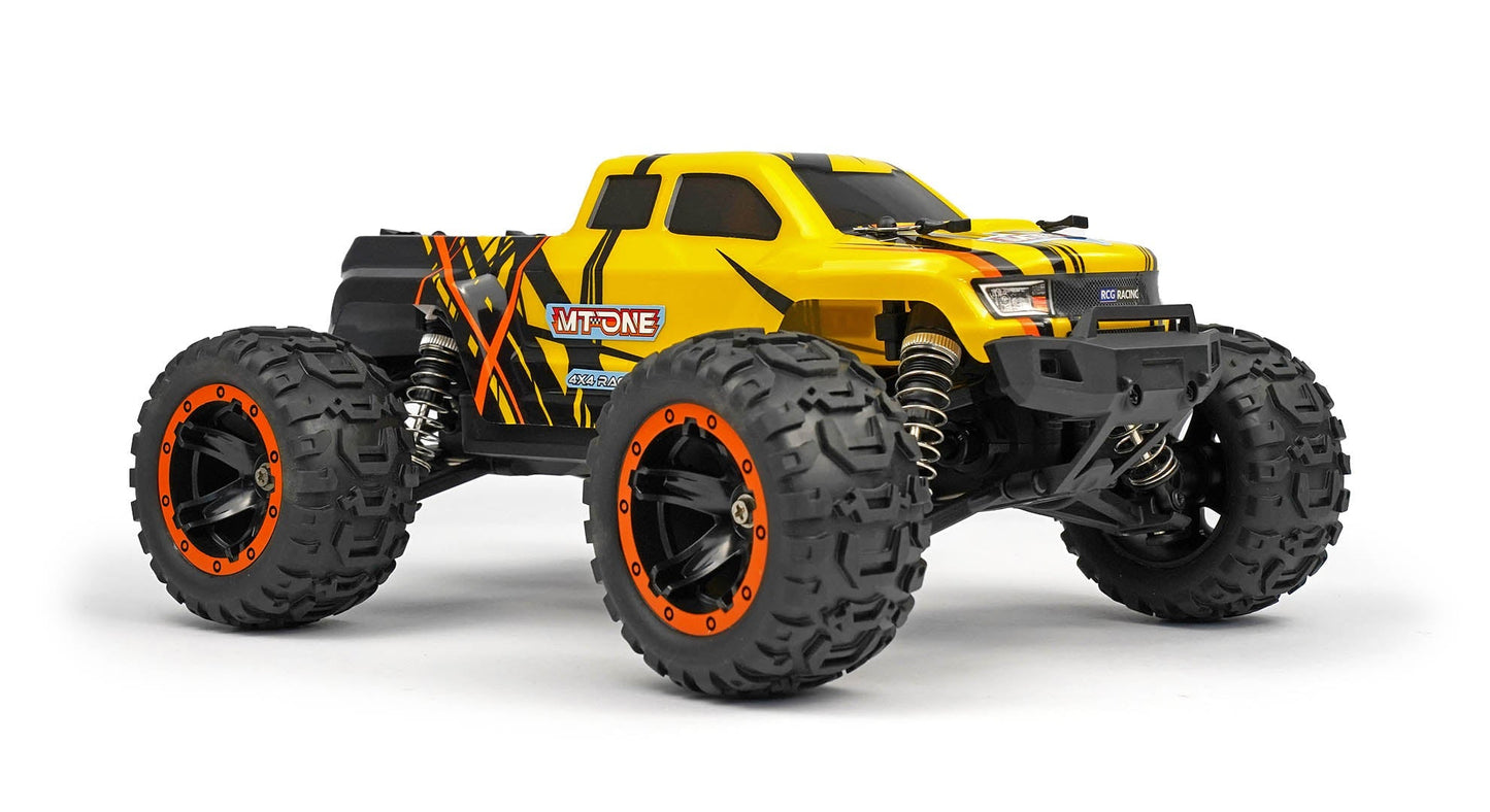Camion Monstre Brushless RCG Racing MT-One 1/16 - Jaune