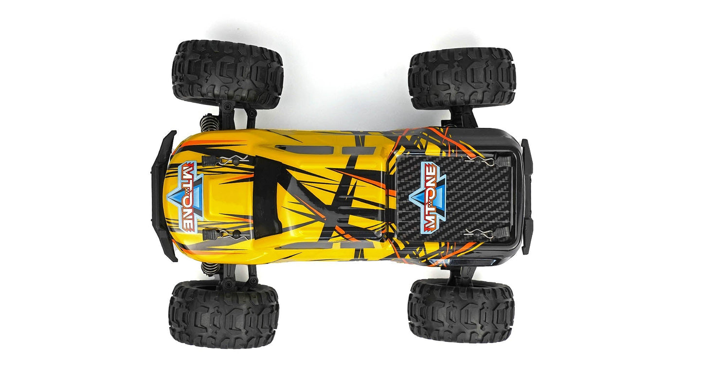 Camion Monstre Brushless RCG Racing MT-One 1/16 - Jaune