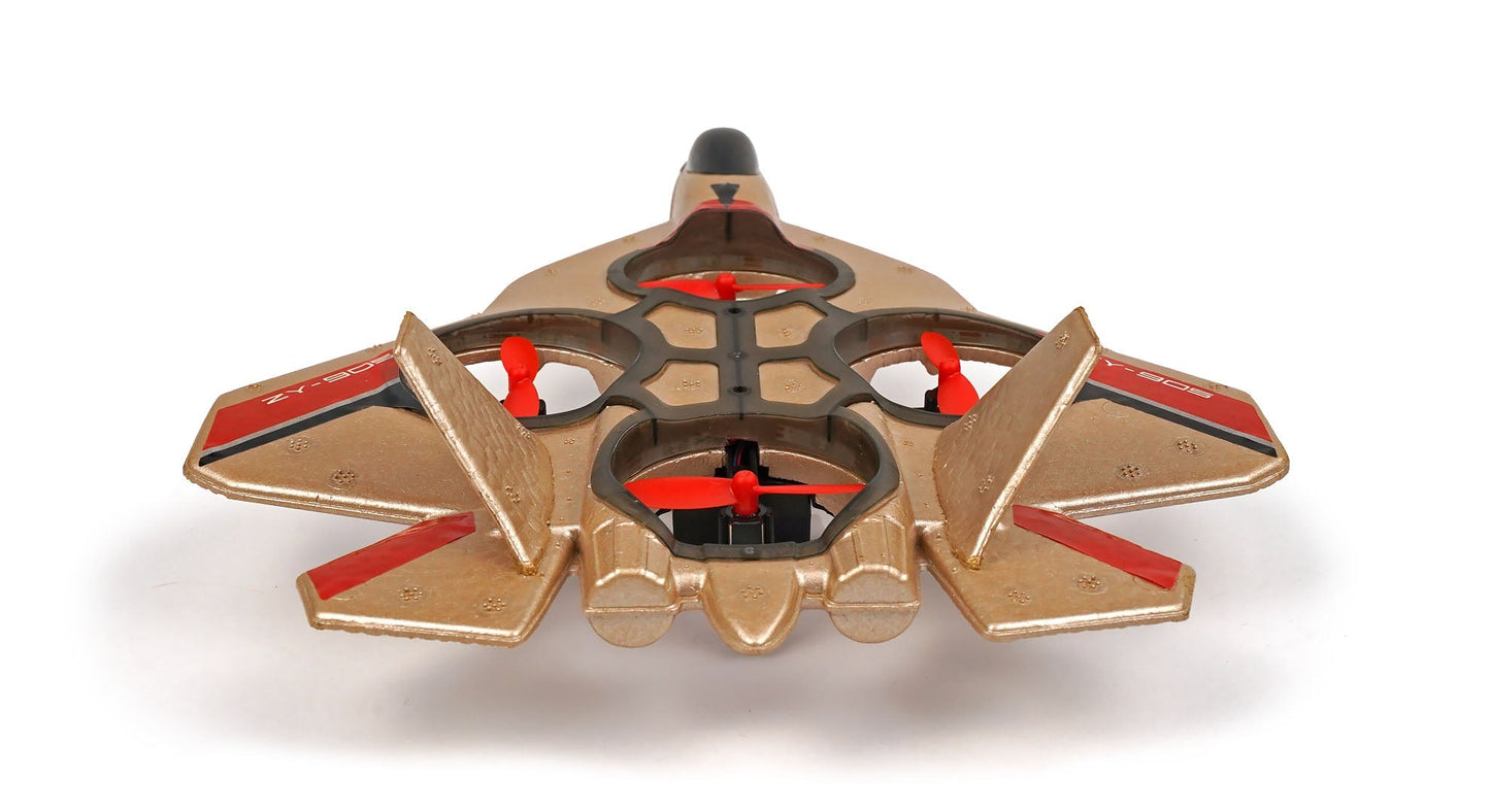 Avion de chasse à quatre axes RCG Racing ZY-905 - Or