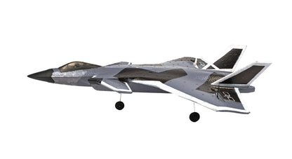 Avion de chasse RCG Racing ZY-J20 - Gris camouflage