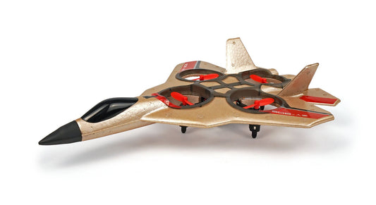 Avion de chasse à quatre axes RCG Racing ZY-905 - Or
