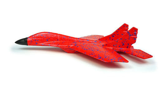 Avion planeur à lancer à la main RCG Racing - Rouge