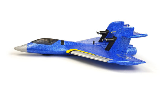 Avion de combat aquatique terrestre aérien RCG Racing ZY-525 - Bleu